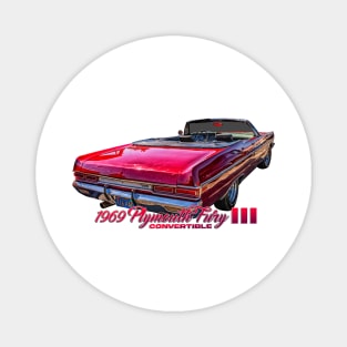 1969 Plymouth Fury III Convertible Magnet